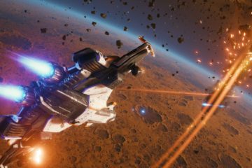 Everspace, space, flight sim, battle