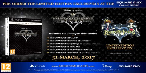 KINGDOM HEARTS HD 1.5 + 2.5 ReMIX Limited Edition