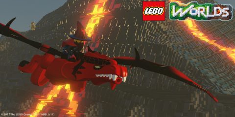 lego worlds dragon