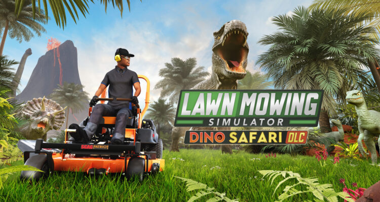 Lawn Mowing Simulator Dino DLC Banner